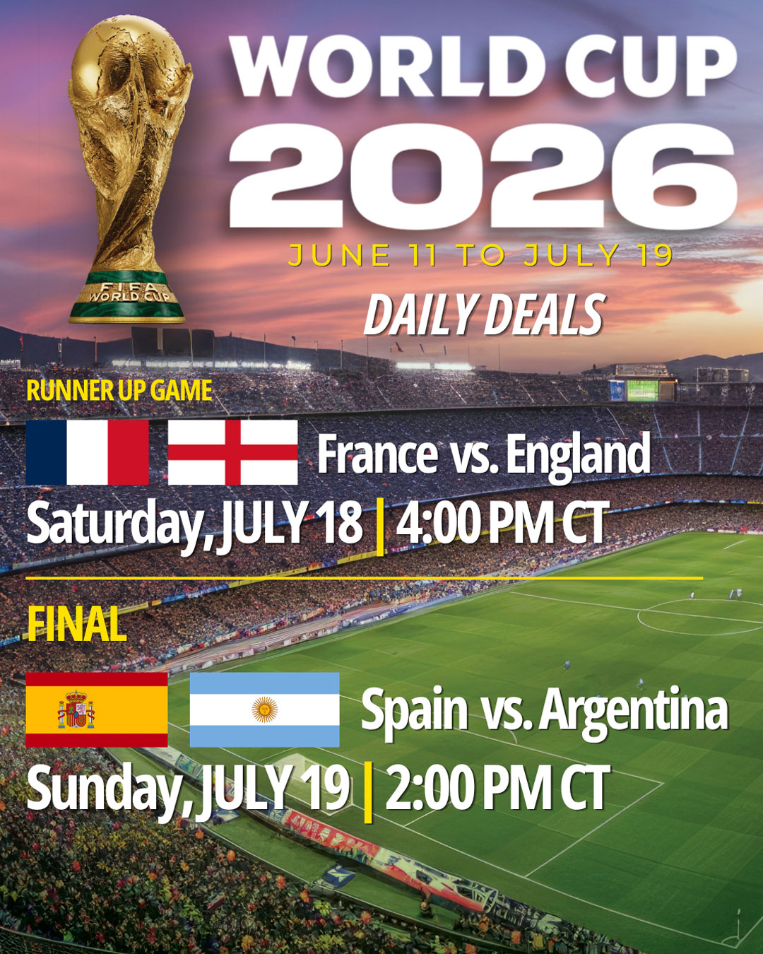 WorldCup26_FINAL NCAA GAME DAY DEALS
